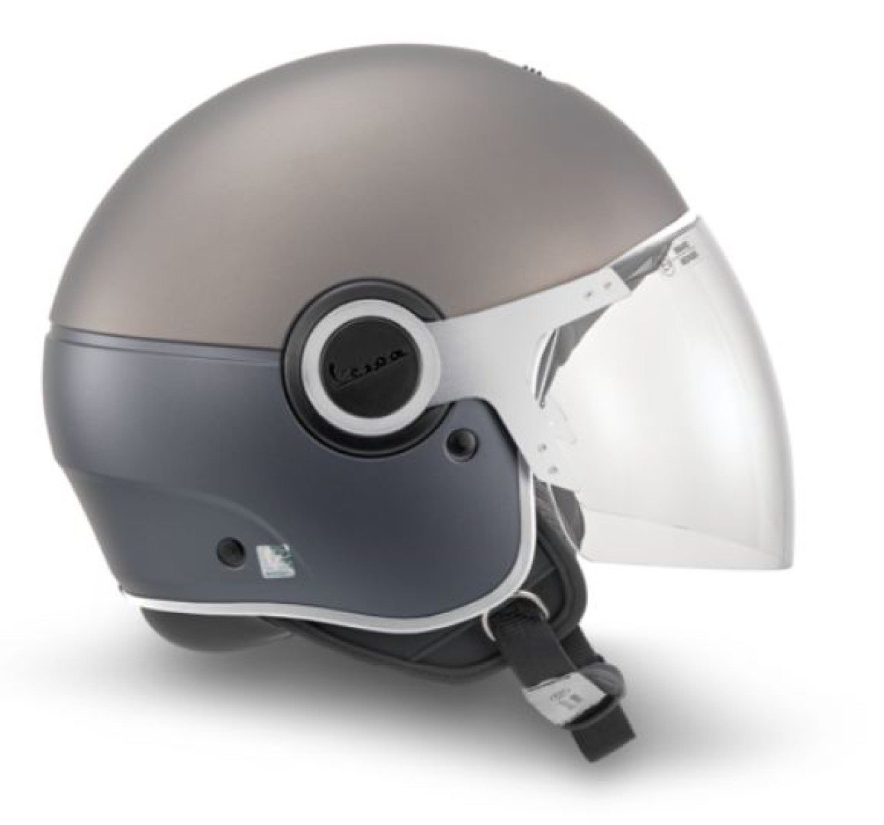 Vespa Jethelm Demi Jet, Argentario titanium