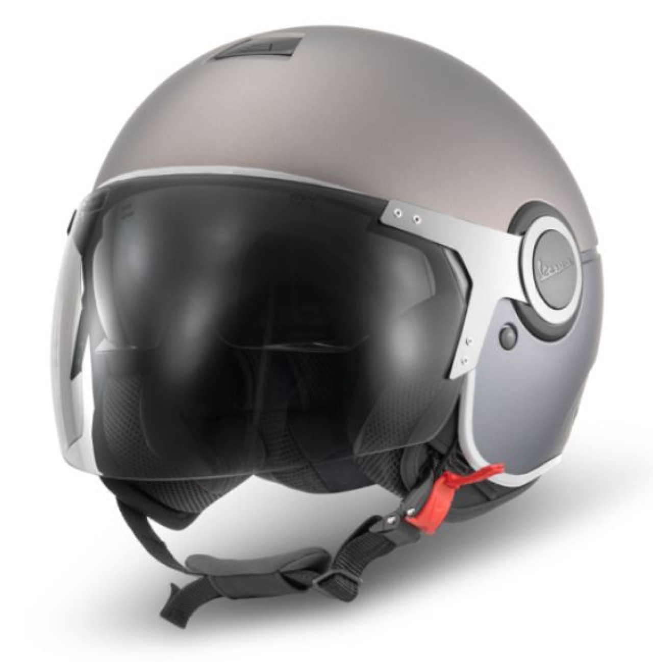 Vespa Jethelm Demi Jet, Argentario titanium